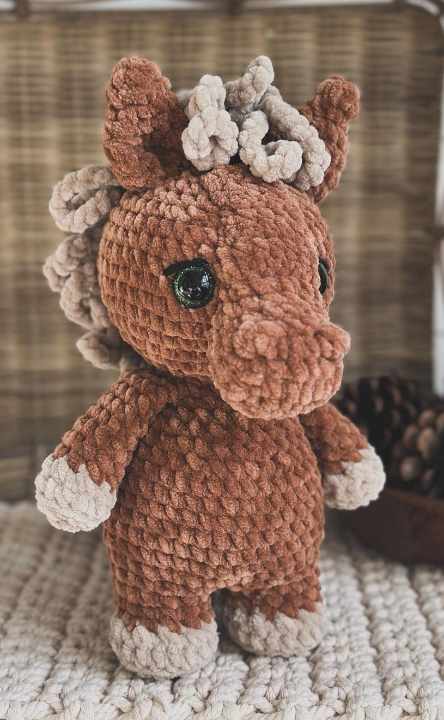 Harriett The Horse Stuffie (plus Donkey Upgrade)